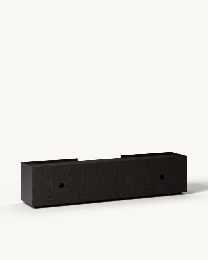 Vektor TV komoda – crni furnir — Katalog · Pozadi