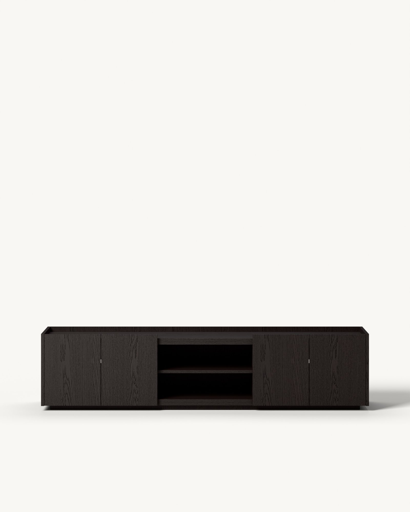 Vektor TV komoda – crni furnir — Katalog · Glavni