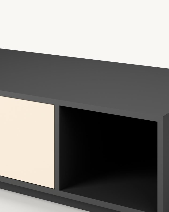 Kolvea klub sto sa fiokom i nišom — Katalog · Detalj materijala i spoja