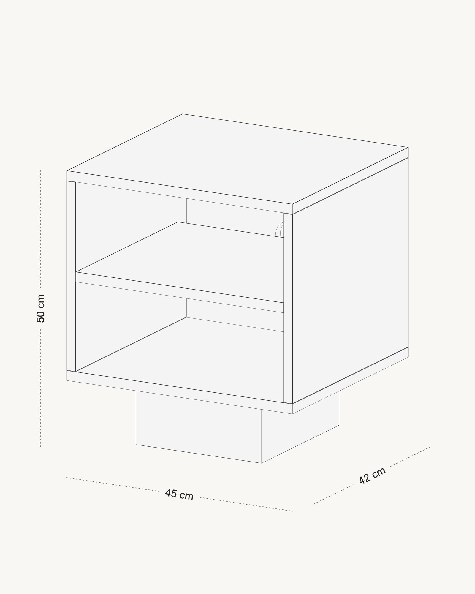 Crtež dimenzija: Moduli · Noćni 45