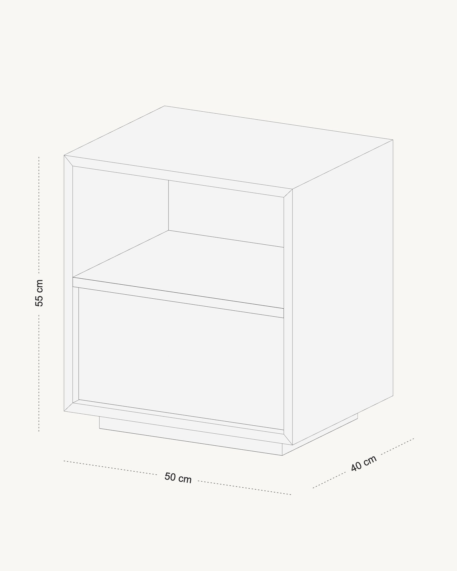 Crtež dimenzija: Mramo · Noćni 50