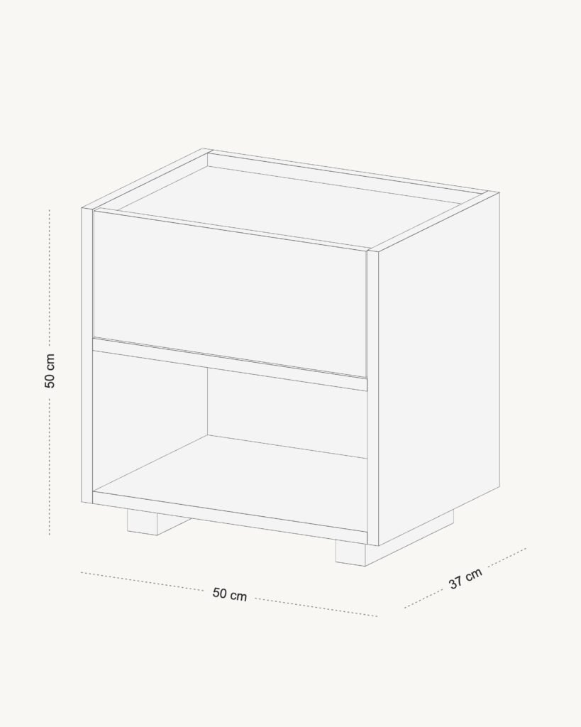 Crtež dimenzija: Raster · Noćni 50